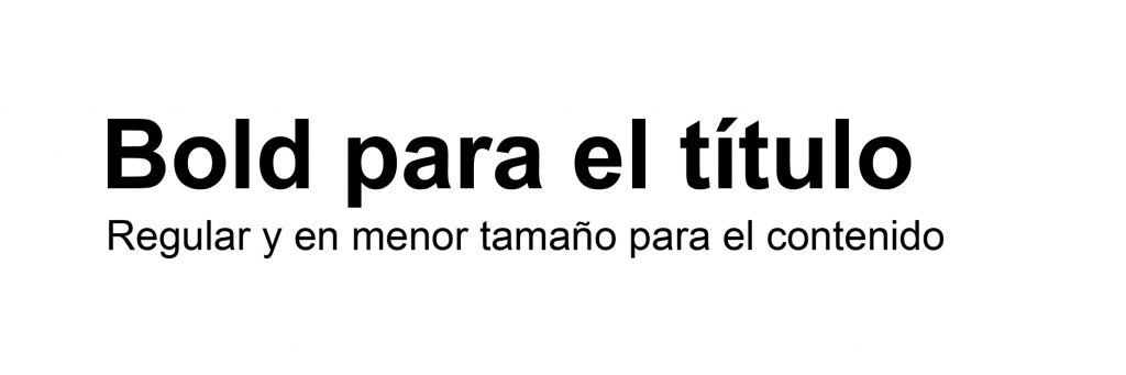 Elegir la tipografía perfecta